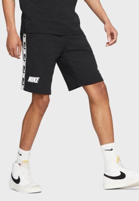 NIKE M NSW REPEAT FT SHORTS BLACK