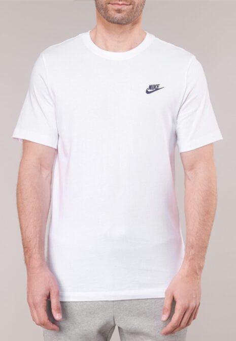 NIKE M NSW CLUB EMB FUTURA T-SHIRT WHITE