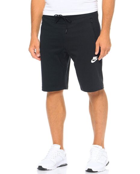 NIKE M NSW AV15 FLEECE SHORTS BLACK