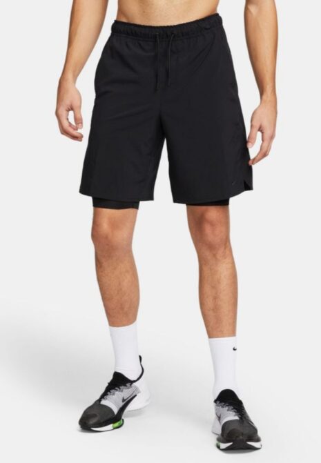 NIKE MENS DRI FIT VERSATILE SHORTS BLACK