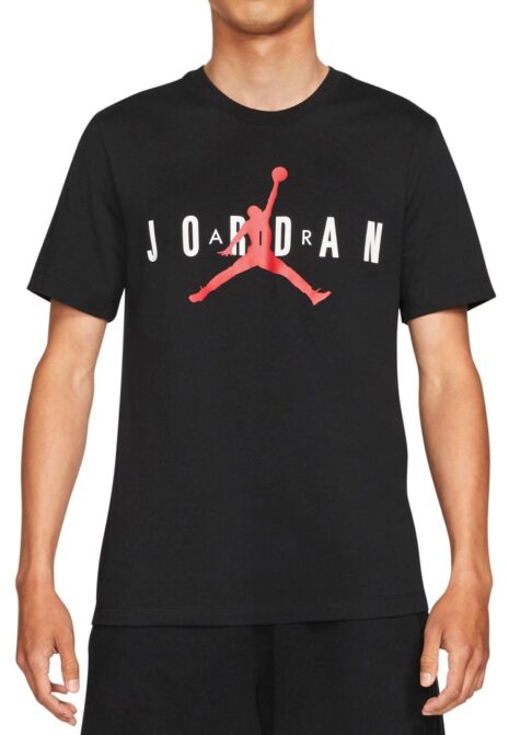 NIKE AIR JORDAN T-SHIRT MENS BLACK
